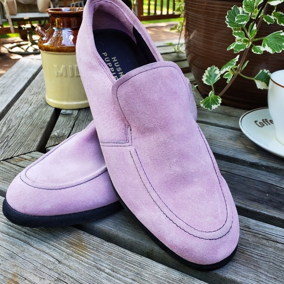 Hush Puppies Other - Hush Puppies Mens Light Mauve Loafers LeatherUpper